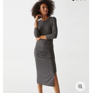 Michael Stars Ruched Midi